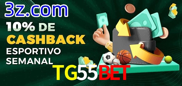 10% de bônus de cashback na TG55BET